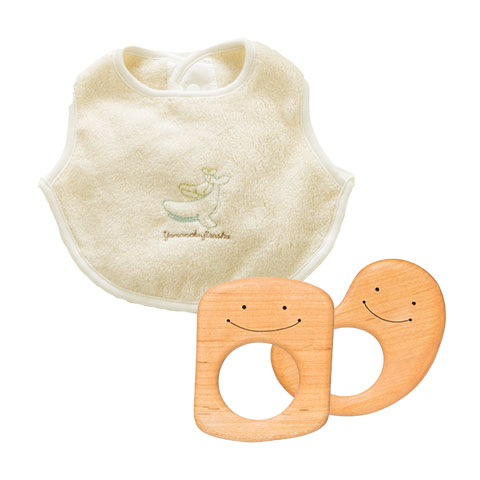 歯がため＋よだれかけ（スタイ）