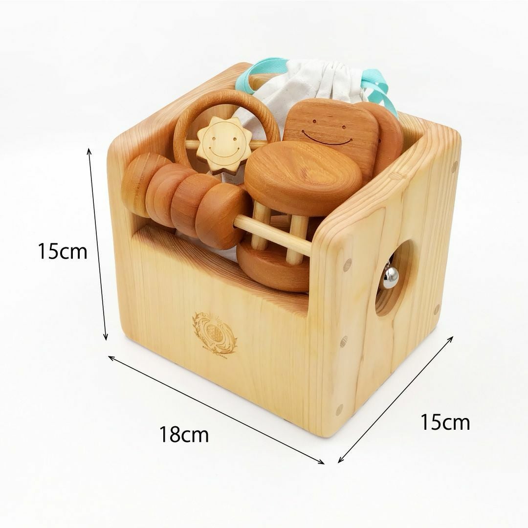 初節句ギフトセット（五月人形） 出産祝いに木のおもちゃ