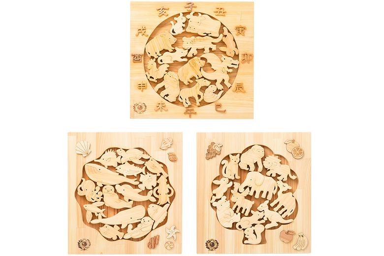 パズル | 木のおもちゃ 山のくじら舎